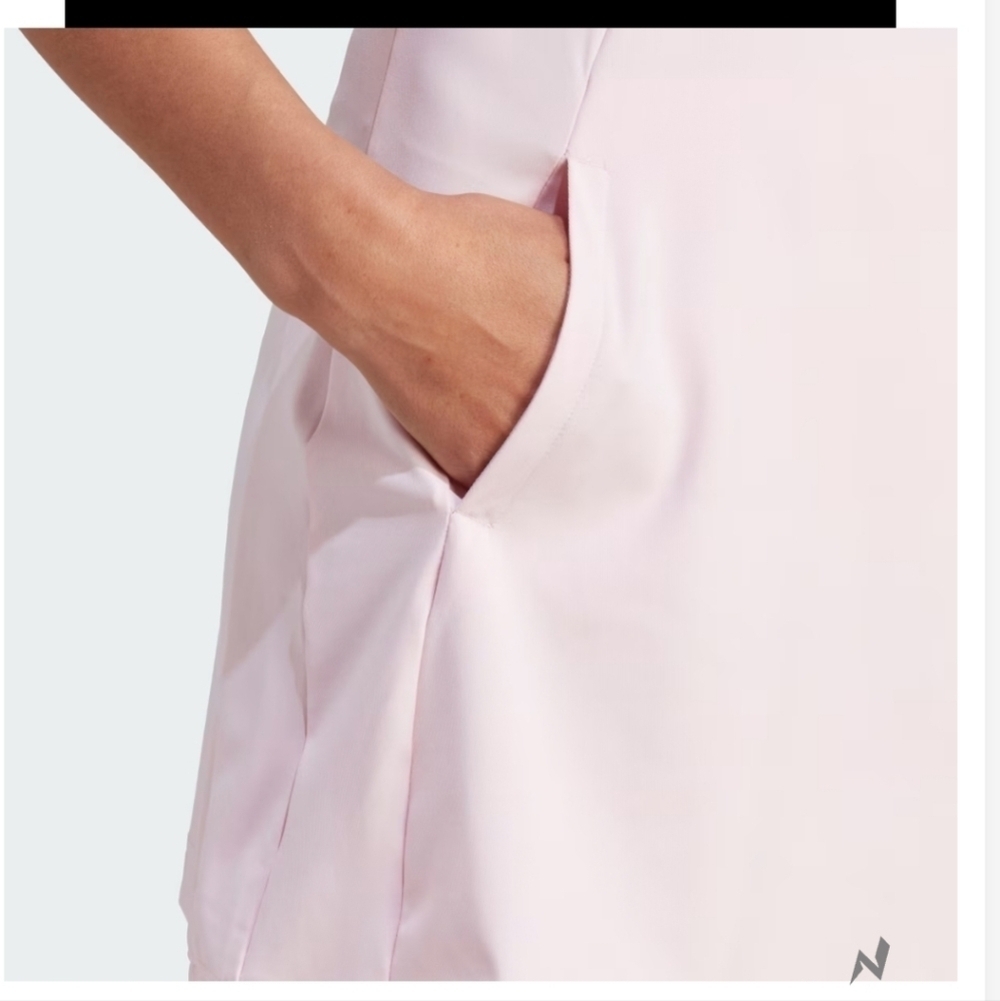 Adidas City Break Baby Pink Athletic Dress Tennis Golf Activewear Small - Picture 5 of 14